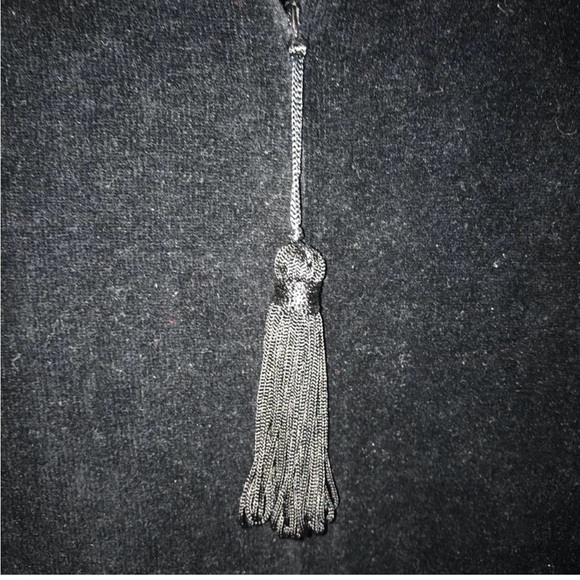 Valerie Stevens Black Velvet Robe size L - Picture 5 of 6